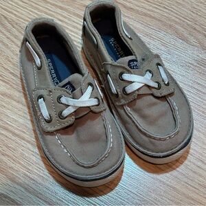 Sperry Cruz Jr toddler boat‎ shoes 7.5